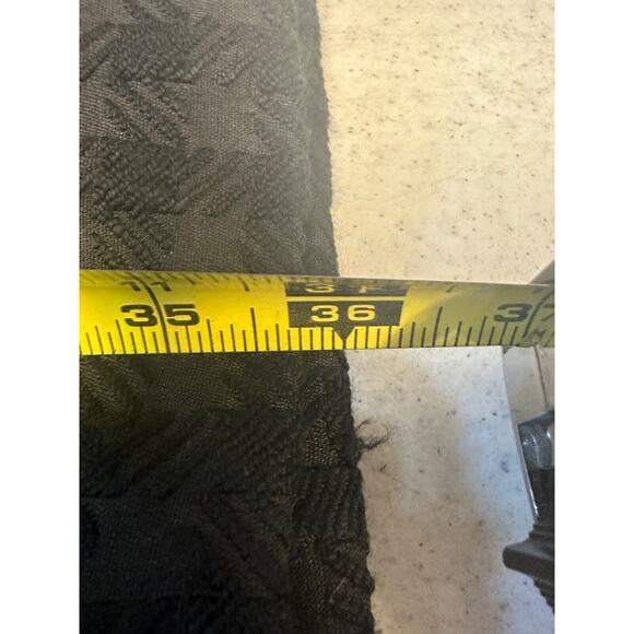 THEORY 8 Black Kuval County Checked Jacquard Sleeveless Zipper Detail Dress D28 - Picture 9 of 9